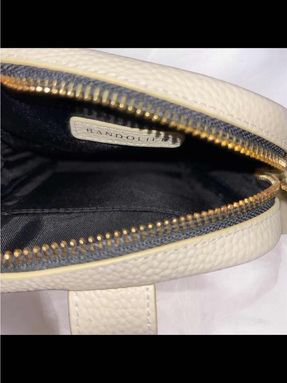Bandolier Dillon Bag in Cream color - Picture 2 of 4